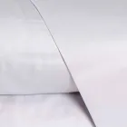 Conjunto de lençóis de algodão acetinado para cama de casal cor sólida - Freesia Viadurini