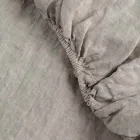 Lençóis duplos em Linho Preto, Manteiga ou Giz Velho - Fiumano Viadurini