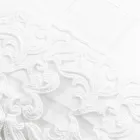 Lençol de Linho Branco de Alta Qualidade com Renda para Cama de Casal - Fiumana Viadurini