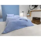 Lençol Duplo Justo, Linho Colorido Luxo Fabricado na Itália - Fiumano Viadurini