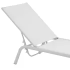 Espreguiçadeiras de Jardim em Alumínio Pintado e Têxtil, 2 Peças - Bunny Viadurini