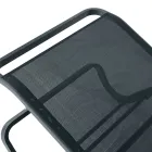 Espreguiçadeira de exterior Solaya 194x65 cm em alumínio e textilene Viadurini