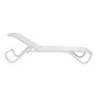 Espreguiçadeira de exterior Solaya 194x65 cm em alumínio e textilene Viadurini