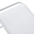 Espreguiçadeira de exterior Solaya 194x65 cm em alumínio e textilene Viadurini