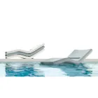 Espreguiçadeira Externa em Polietileno de Diferentes Cores - Bollo Viadurini