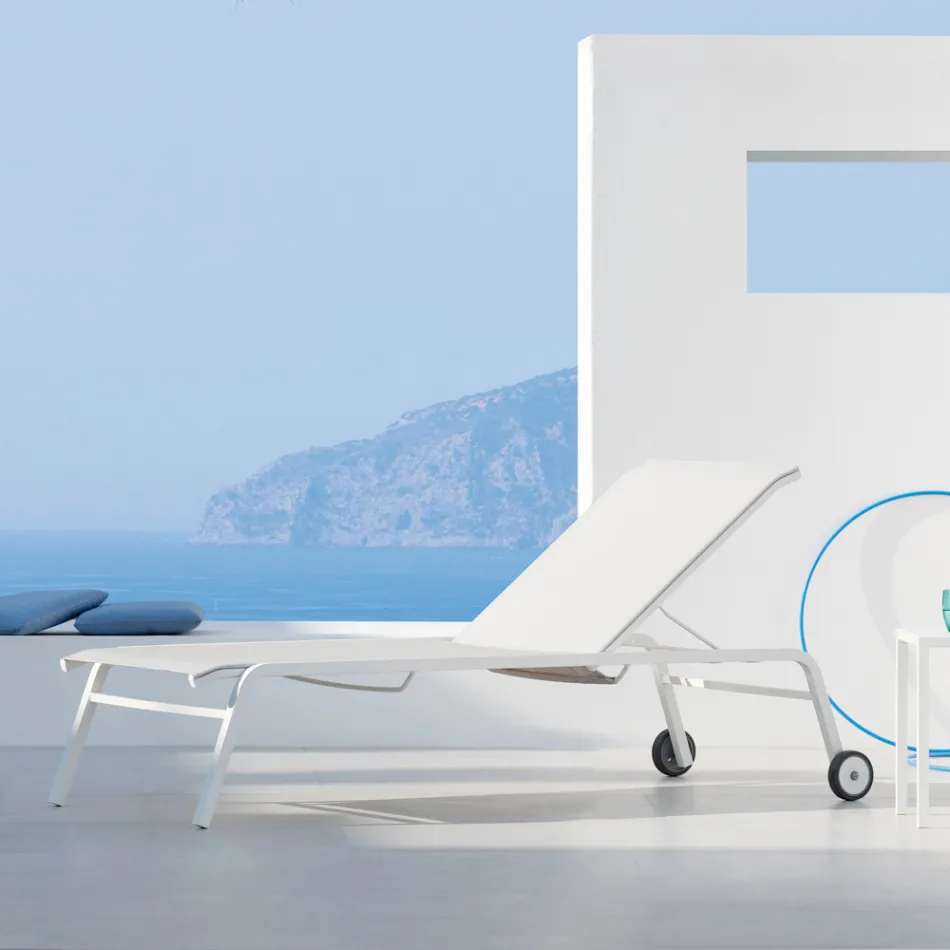 Berço de jardim empilhável feito na Itália 2 peças - Aberdeen Viadurini