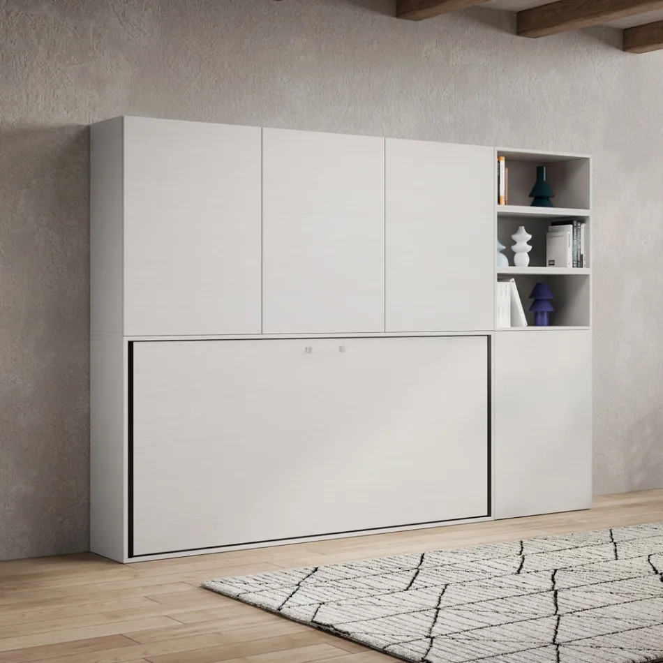 Cama de solteiro Murphy em diferentes composições - Collaborative Viadurini