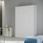 Cama Queen Size com Dobrável Vertical em Diferentes Acabamentos - Magicompare Viadurini