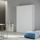 Cama francesa dobrável vertical em diferentes acabamentos - Magicompare Viadurini