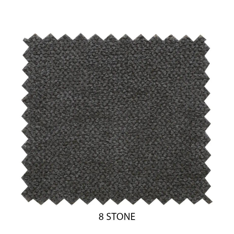 Cama grande com cabeceira e pés acolchoados Fabricado na Itália - Aaron Viadurini