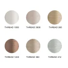 Cama de casal estofada com caixa em tecido de couro ecológico Made in Italy - Deserto Viadurini