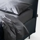 Cama de casal 160x190 com enchimentos acolchoados com ripas largas - Fresh Viadurini