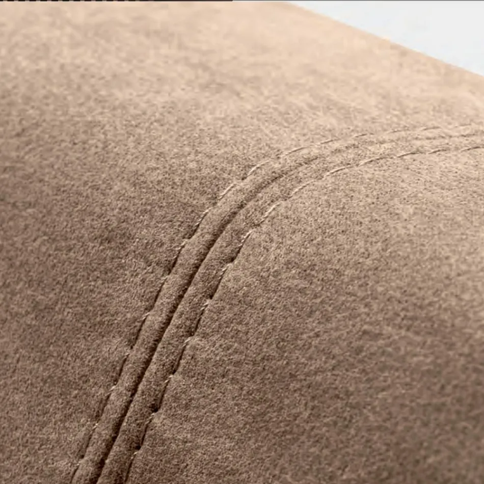 Cama de casal 160x190 com cabeceira curva e espessura importante - Magie Viadurini