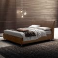 Cama de casal 160x190 com cabeceira curva e espessura importante - Magie