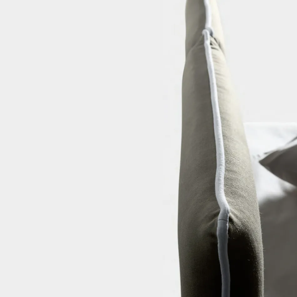 Cama de casal 160x190 com cabeceira centralmente dividida Made in Italy - Celesti Viadurini