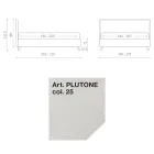 Cama de casal 160x190 em tecido com pés de metal Made in Italy - Dreams Viadurini