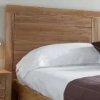 Cama de casal 160x200 em madeira maciça de teca - Fresco Viadurini