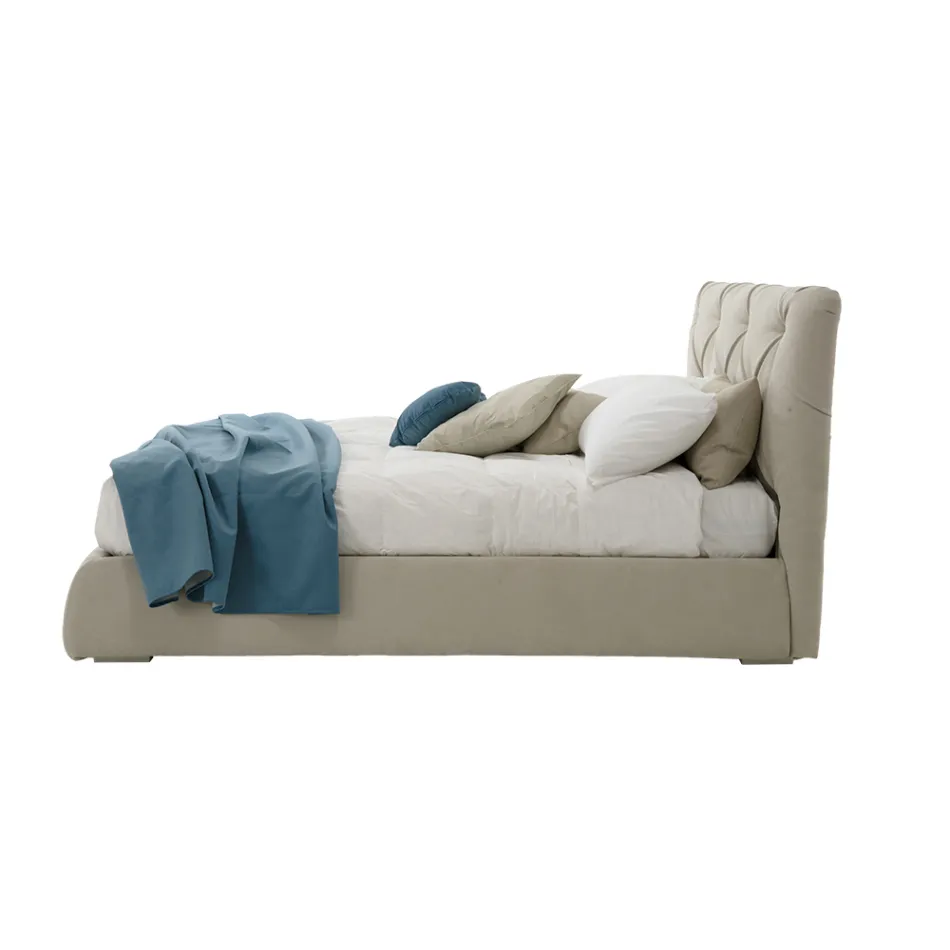 Cama de Casal com Container de Design Moderno Fabricado na Itália – Gaven Viadurini