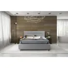 Cama de casal com armazenamento opcional Made in Italy - Ciccio Viadurini