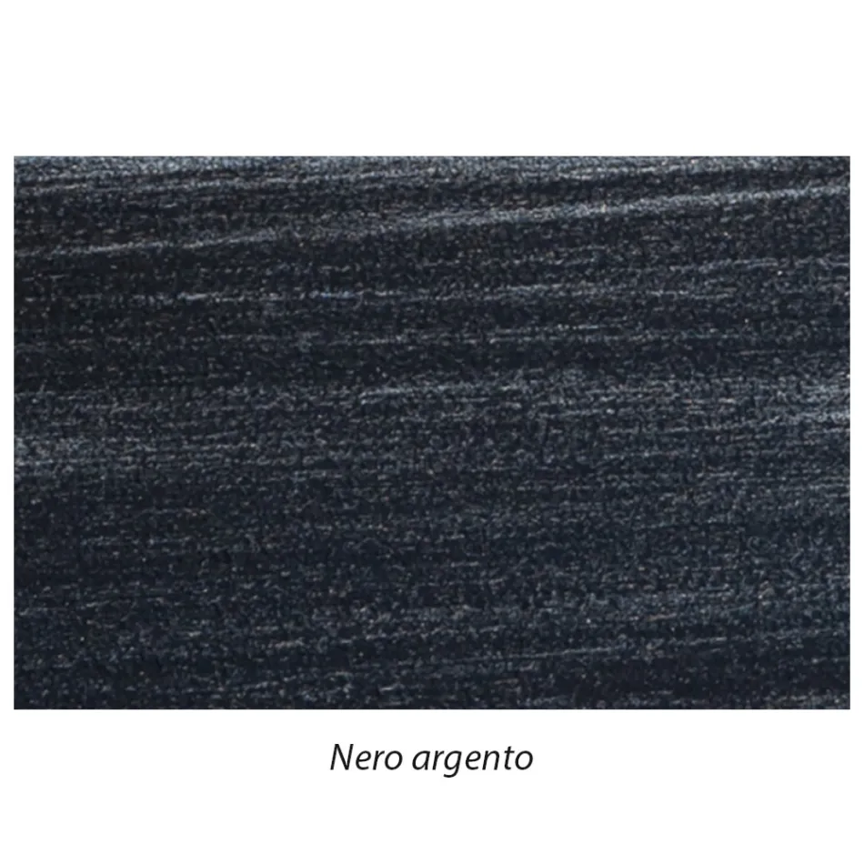 Cama de casal com estrado estofado em tecido Made in Italy - Rolly Viadurini