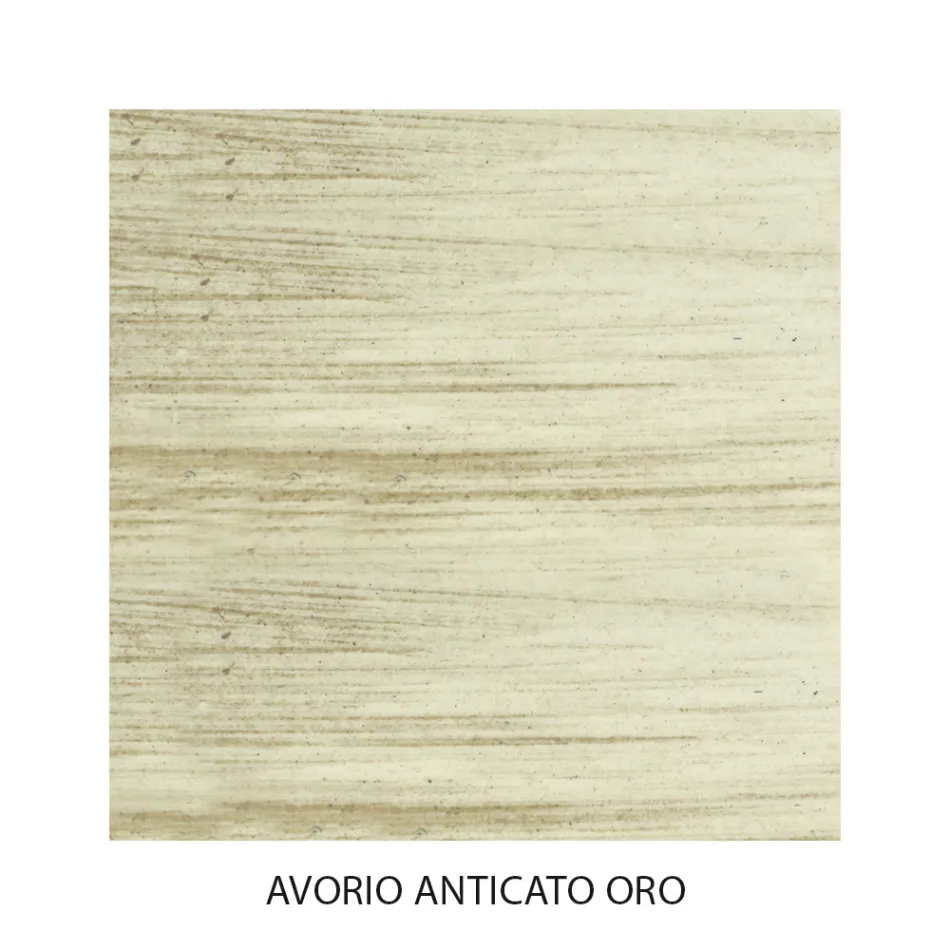 Cama de casal com estrutura de ferro Fabricado na Itália - Pongo Viadurini