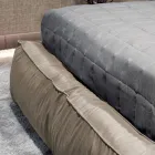 Cama de casal com estrado opcional e módulo de arrumação Made in Italy - Ribelle Viadurini