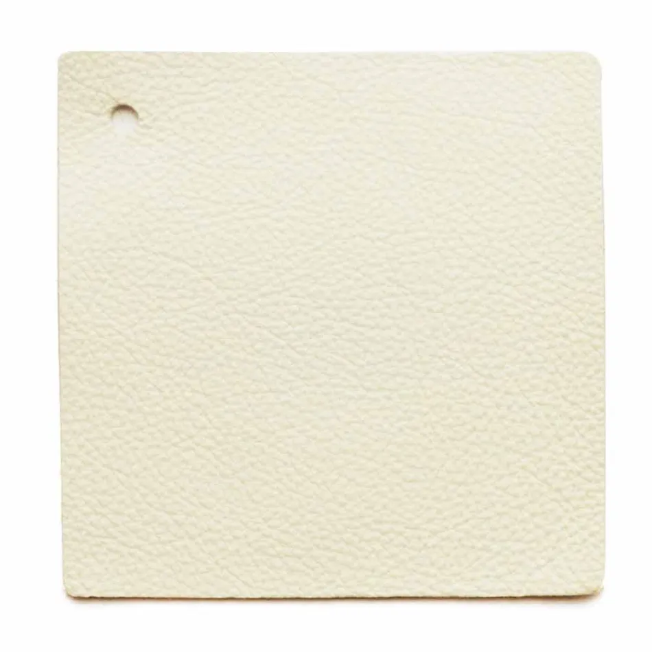 Cama de casal design com cabeça estofada em couro Menardo Viadurini