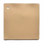 Cama de casal design com cabeça estofada em couro Menardo Viadurini