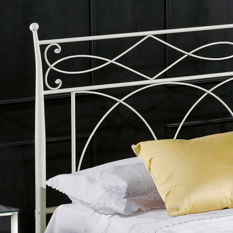 Mão de ferro forjado cama design forjado Sydney Viadurini