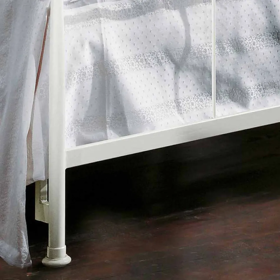 Mão de ferro forjado cama design forjado Sydney Viadurini