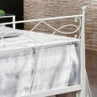 Mão de ferro forjado cama design forjado Sydney Viadurini