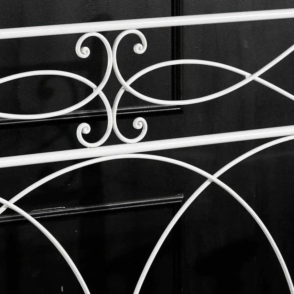 Mão de ferro forjado cama design forjado Sydney Viadurini