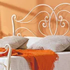 cama de casal de ferro sólido Allie design, fabricado na Itália Viadurini
