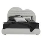 Cama de Casal Luxo com Box e Swarovski Made in Italy – Little Heart Viadurini