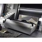 Cama de casal estofada com contêiner elevatório 160x190 / 200cm Mia Viadurini