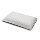 Cama de casal estofada com colchão e 2 mesas de cabeceira Made in Italy - Rolly Viadurini