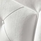 Cama de casal estofada em imitação de pele com caixa 160x190 / 200 cm Agly Viadurini