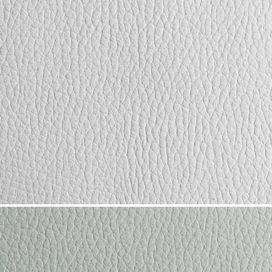 Cama de casal estofada em tecido ou couro ecológico Made in Italy - Elettro Viadurini