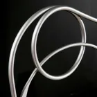 Cama de casal em ferro artesanal com pernas cônicas Zoe Viadurini