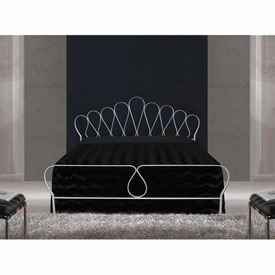 Sextante de ferro forjado duplo Viadurini