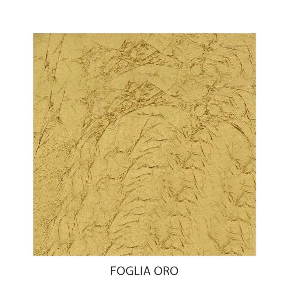 Cama de casal de ferro com estribo coordenado Made in Italy - Laser Viadurini