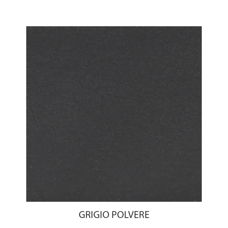 Cama de casal em ferro com estribo opcional Made in Italy - Lampo Viadurini