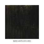 Cama de Casal em Ferro e Couro Verdadeiro, 2 Mesas de Cabeceira e Colchão - Motivos Viadurini