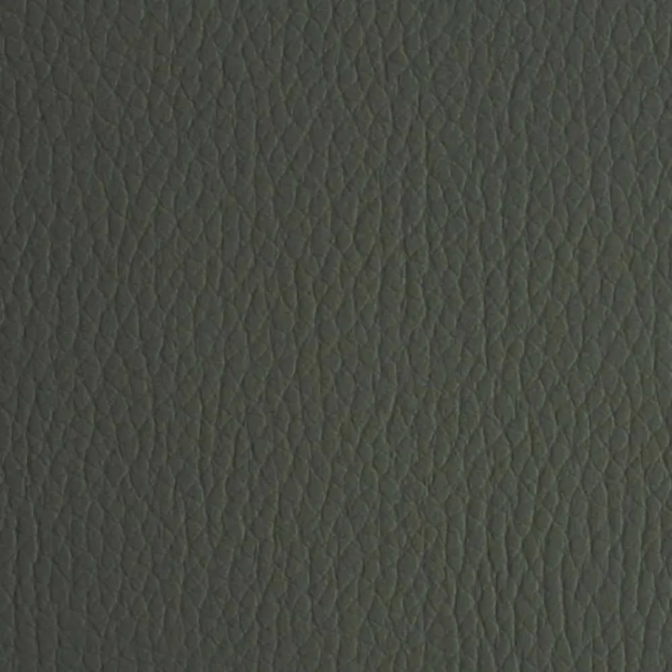 Cama de casal em couro sintético com pés de madeira Made in Italy - Perzio Viadurini