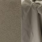 Cama de casal em tecido ou veludo com colchão Made in Italy - Ernesto Viadurini