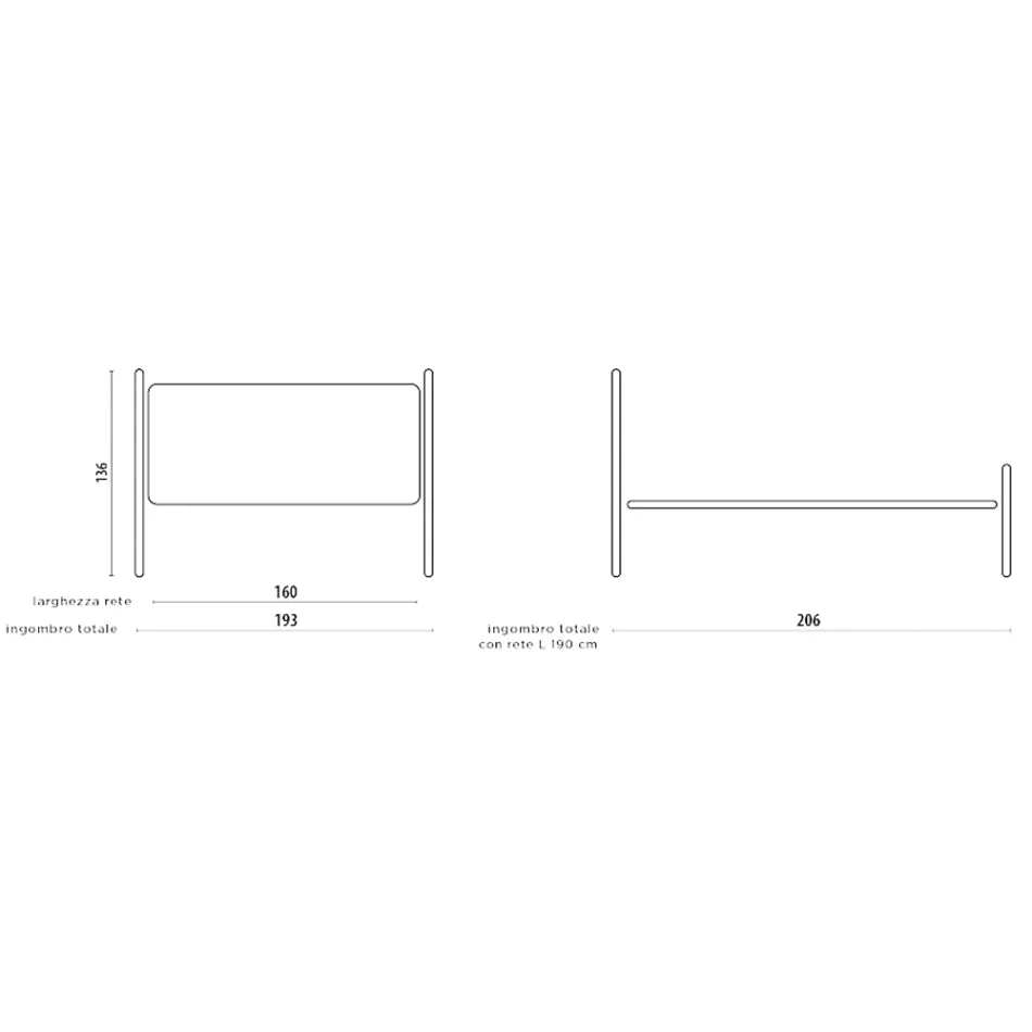 Cama de casal de couro genuíno completa com colchão e 2 mesas de cabeceira - King Viadurini