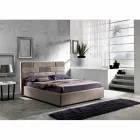 Cama de casal moderna com caixa de armazenamento 160x190 / 200 cm Gin Viadurini