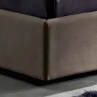 Cama de casal moderna com caixa de armazenamento 160x190 / 200 cm Gin Viadurini