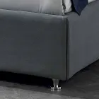 Cama de casal acolchoada moderna com caixa elevatória 160x190 / 200cm Mia Viadurini