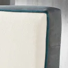 Cama de casal acolchoada moderna com caixa elevatória 160x190 / 200cm Mia Viadurini